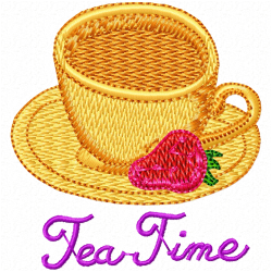 Mugs Embroidery Design 8